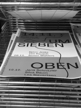 verena kiesinger – um sieben oben | siebdruck 02